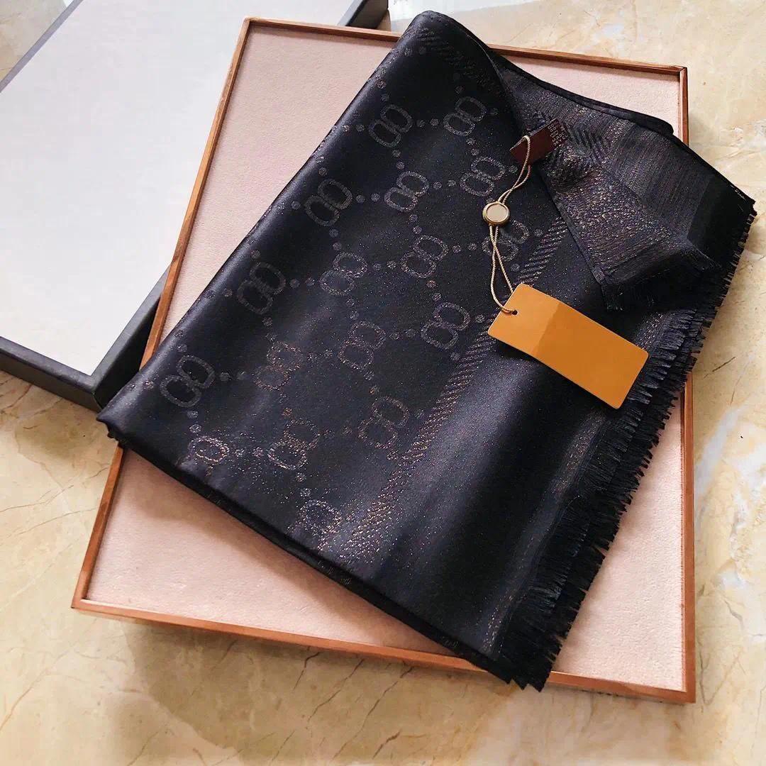 Designer Cashmere Scarves Womens Long Wraps Women Silk Warmth High Quality Classic Casual Cargo Wintertime Scarf