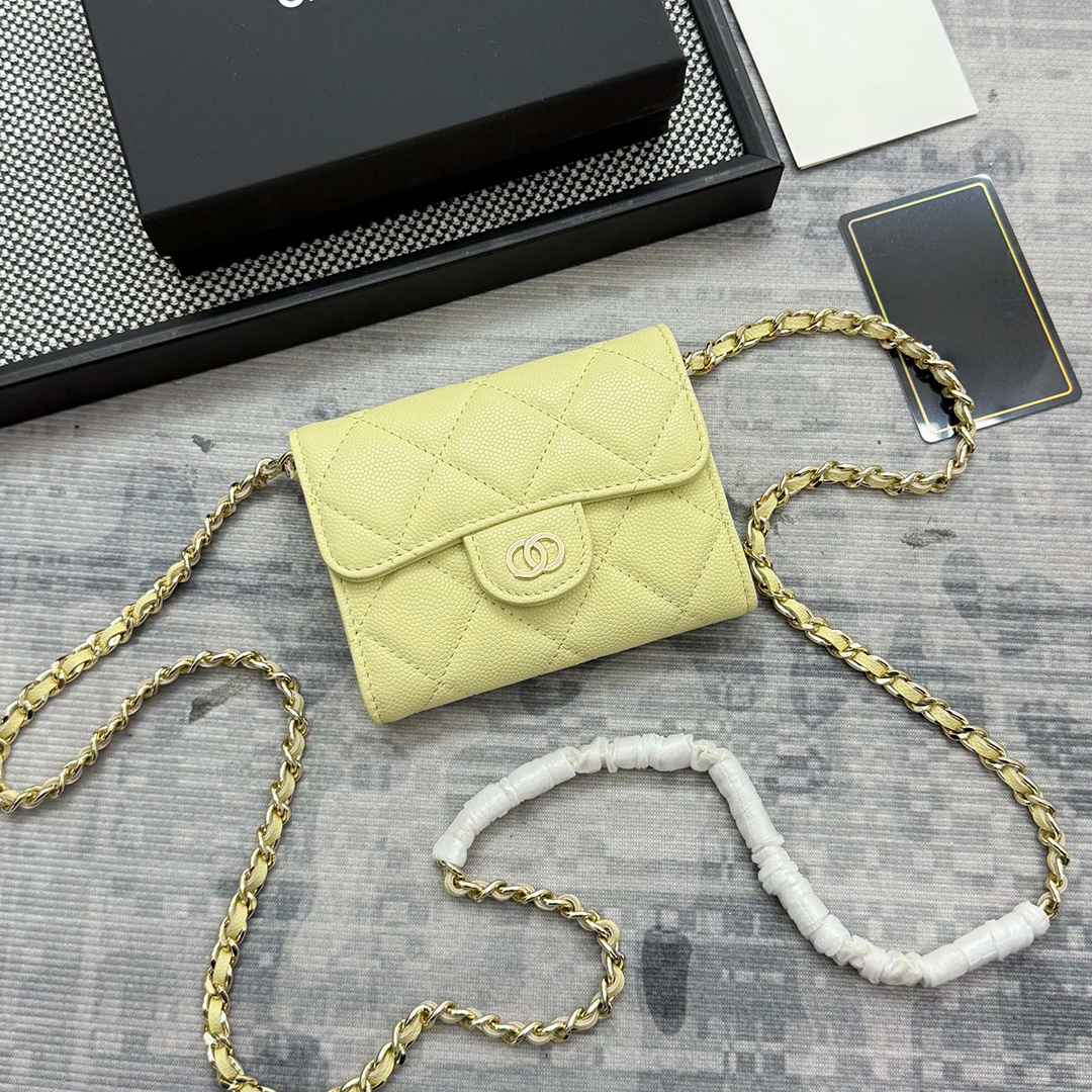 Chain wallets, designer bags, mini styles, card holders, passport holders, coin pouches, crocodile-print, clutch bags