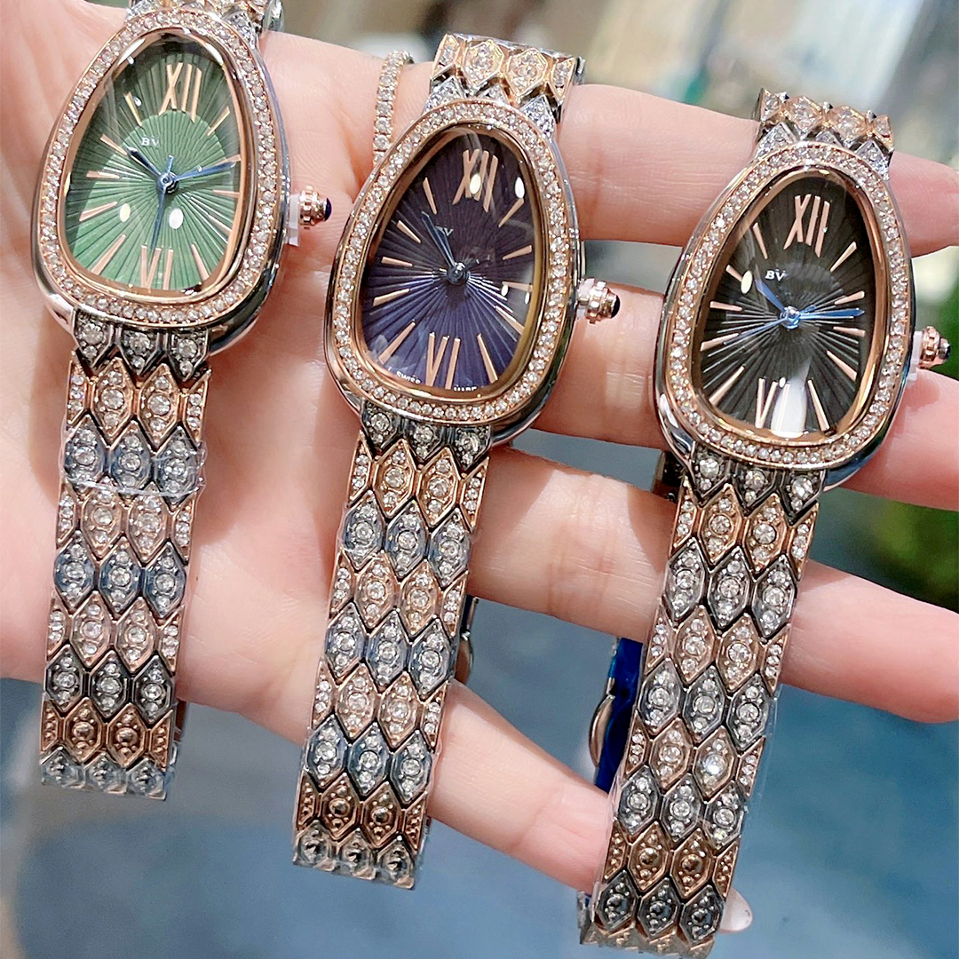 Watch women watch luxury diamond inlaid quartz wristwatch with multi color dial options sparkling crystal bezel elegant high quality fashion watches