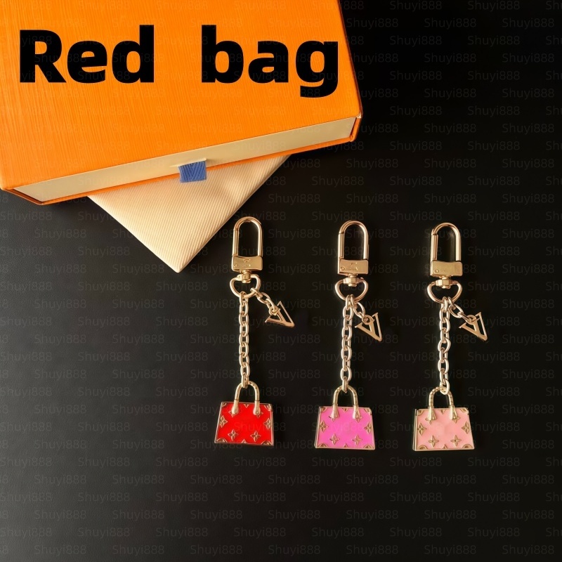 charme de sac de créateur mode mignon porte-clés exquis corde suspendue accessoires de sacs de haute qualité longes à glissière pour sacs lettres