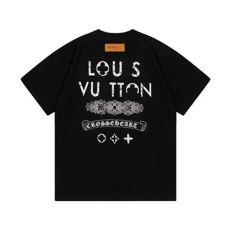 Designer Men's T-Shirts Top Panel Collaboration Limited Series T-Shirt Front and Back Digital Print Collaboration Letters Unisex Short Sleeve l