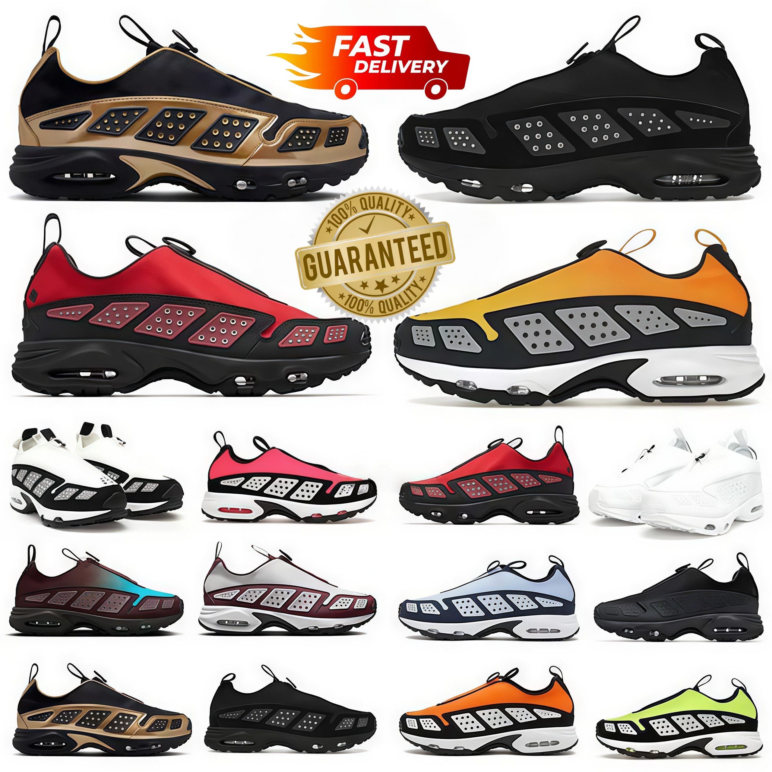 Shoes Designer Running Sneakers Triple Black White Metallic Gold Silver Men Women Sports Trainers