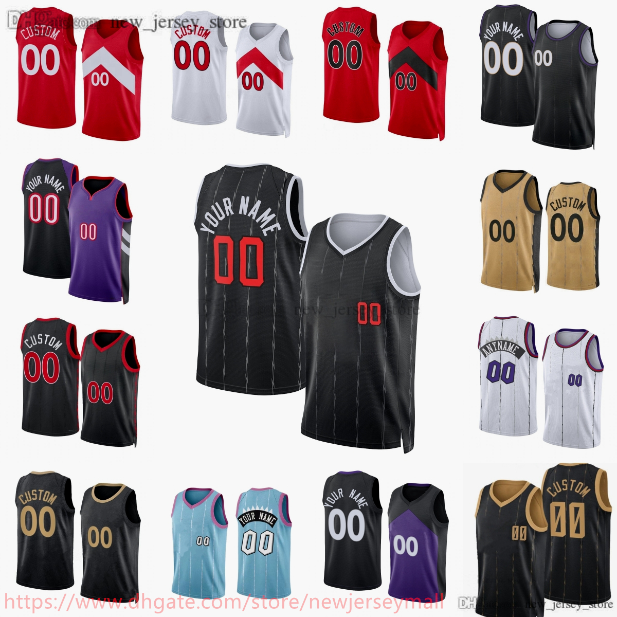 Imprimé personnalisé 2025-26 New City Jersey Chemise de sport respirante Maillots Shorts MengLong