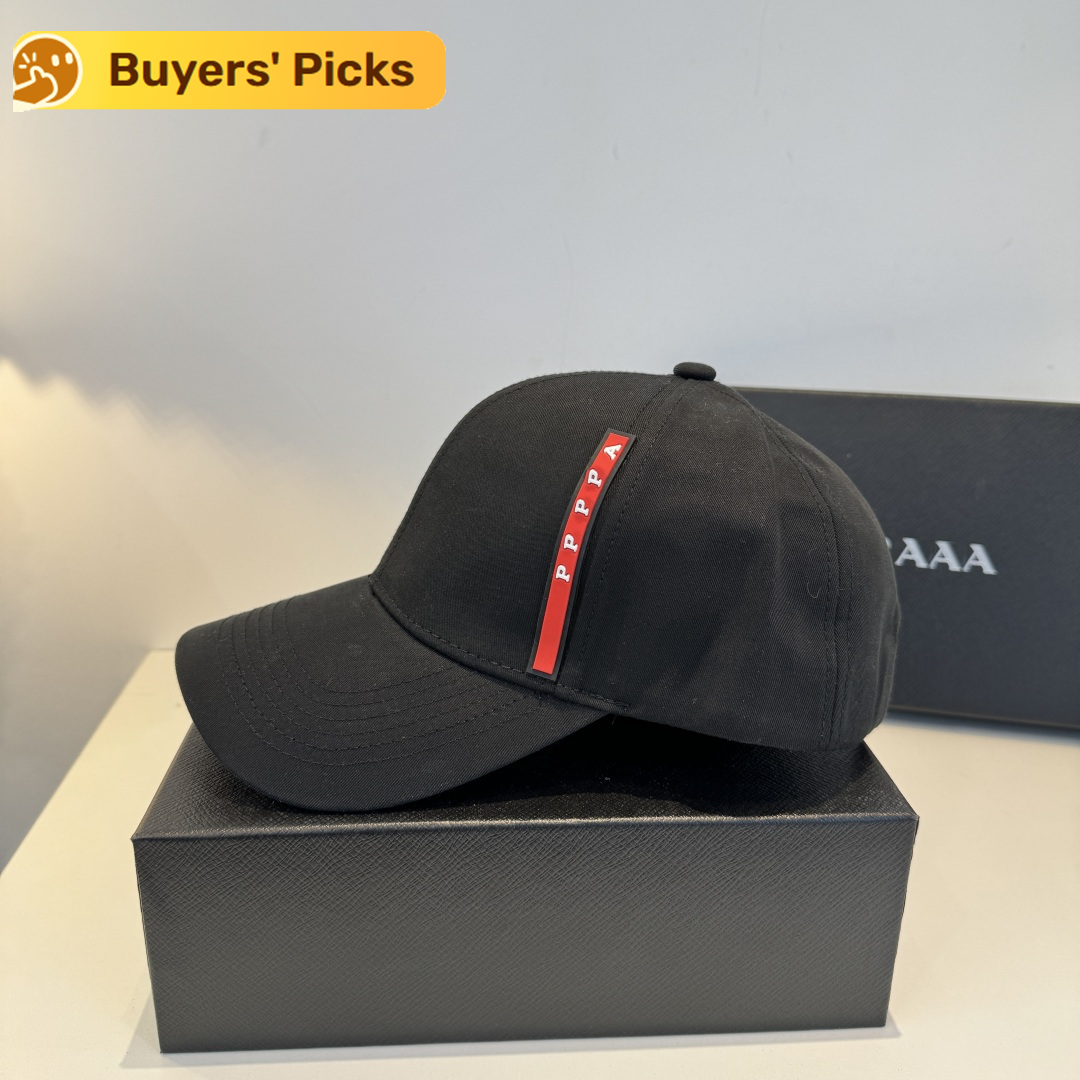 Designer Red Stripe Letter Baseball Unisex Adjustable Cotton Sun Hat Men Women Casual Street Sport Cap