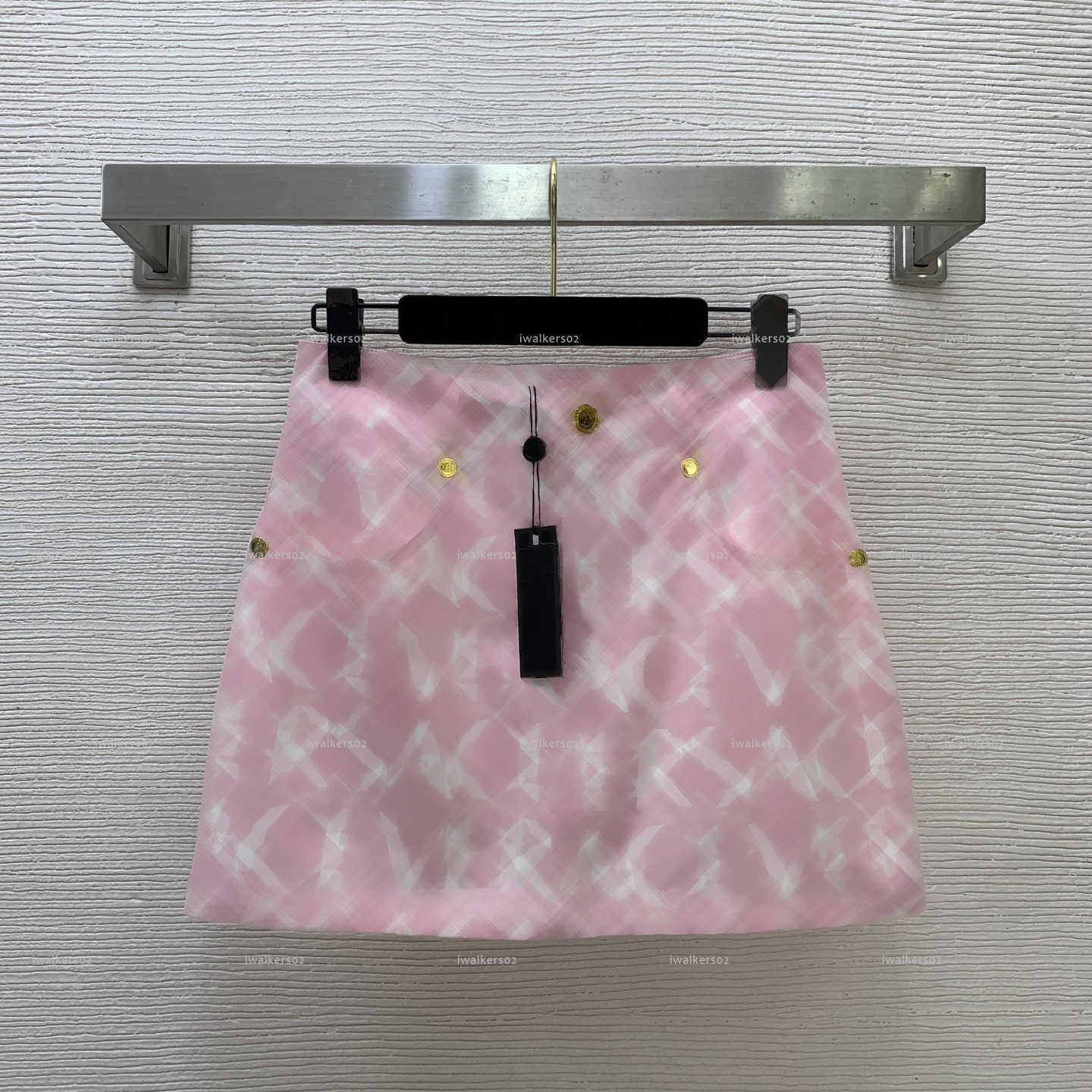 Classics women dress Summer lady dresses women designer clothes logo print A-line high waist slimming denim skirt half body skirt A1175X02N148-image-1109859319
