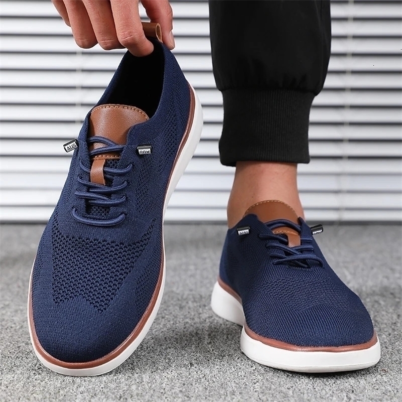 Mens Lightweight Knitted Shoes Comfortable All Day Long Have Excellent Fit Walking Shoes Suitable for Daily Wear Hiking Shoes i260609