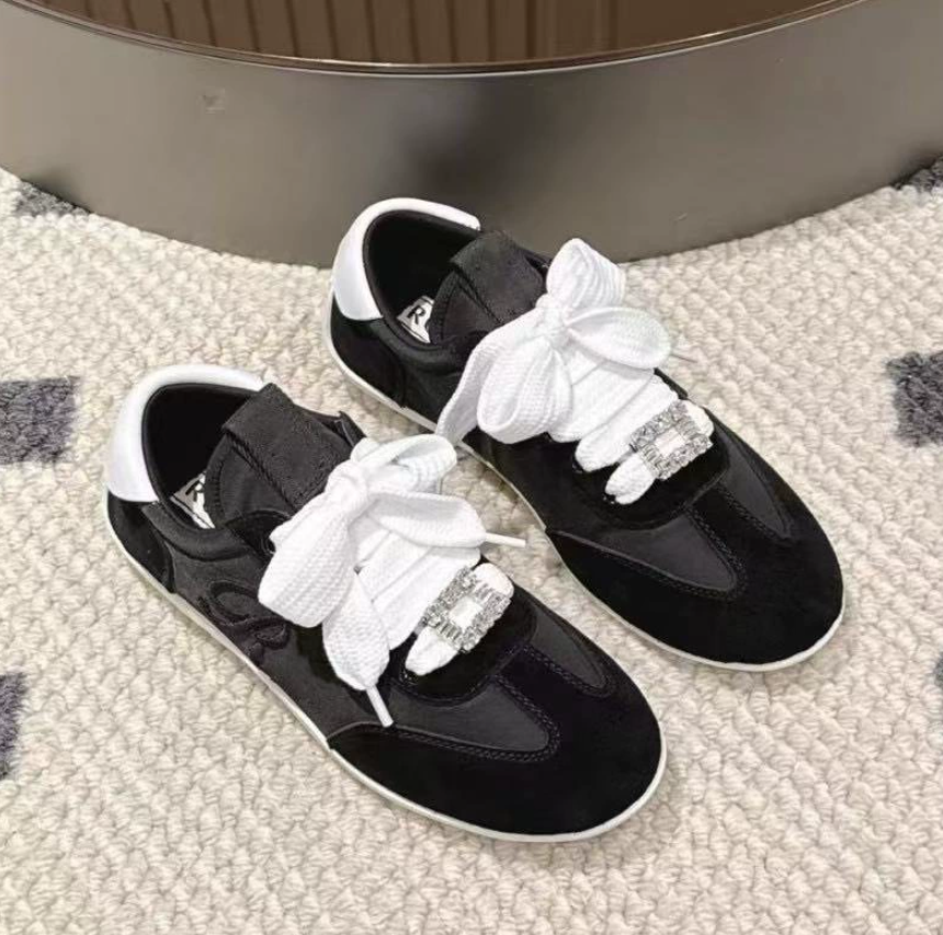 2026 Chaussures de créateurs - Baskets rétro patchwork sportives et décontractées pour femmes