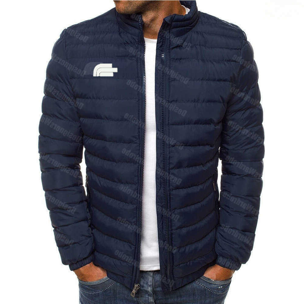Puffer Jacket Designer Winter Jackets Mens Down Jacket Coat Men Warm Casual Mens Outwear Coats Solid Stand Collar Male Windbreak Cotton Padded Down