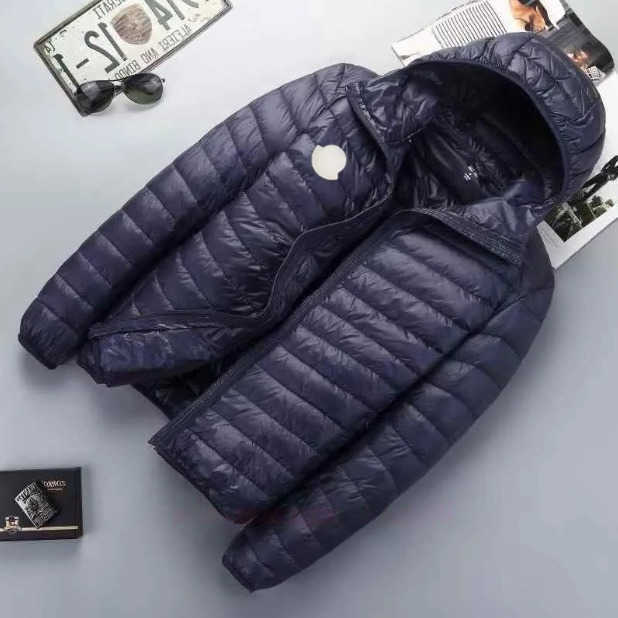 Puffer Down Jacket QR Code Scan NFC Light Weight Mens Womens Designer Brands French doudoune Windbreaker Loose Outerwear Classic Coat Comic XS-5XL Q