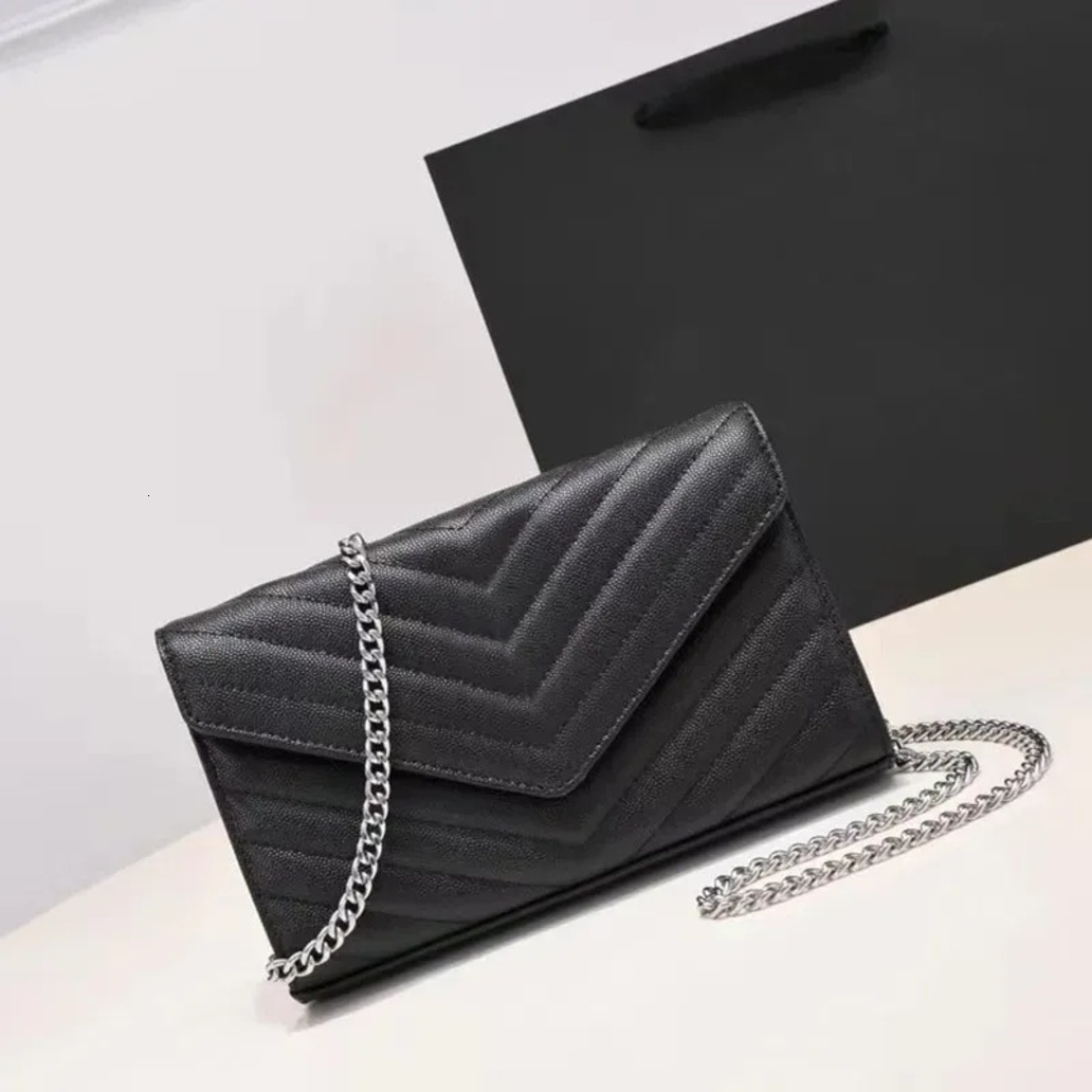 2026 New New Designer Woman Bag Handbag Women Shoulder Bags Messenger Purse Chain With Card Holder Slot Clutch Bag Free Shipping