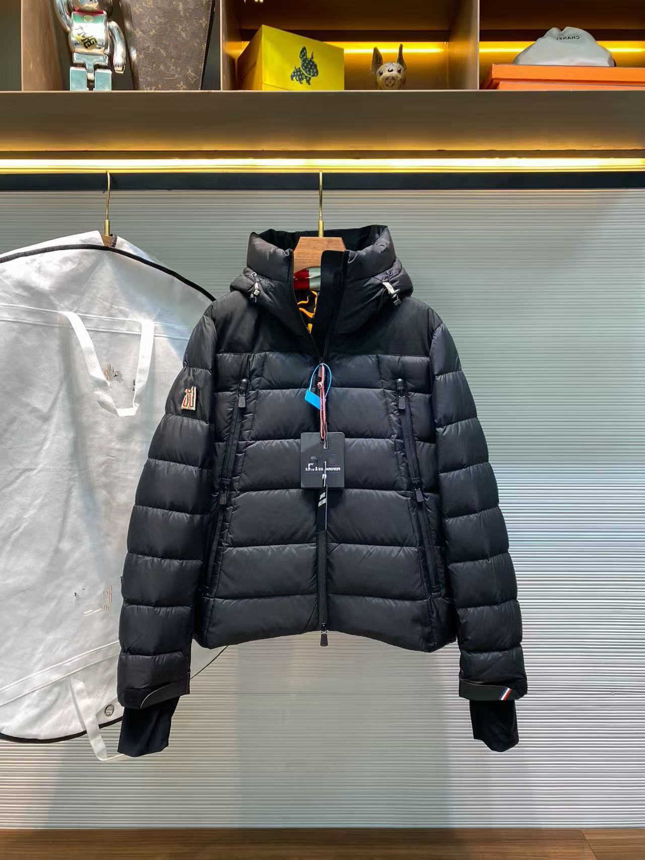 high quality France Luxury Brand GRENOBLE mens down jacket Designers Men S Clothing Fashion hombre ski suit Winter Outdoor windbreaker Size 1--5 A55