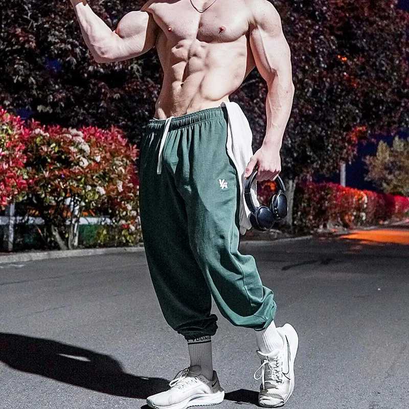 Trendy Mens Summer Loose Lightweight Fitness Pants Jogger Tapered Drawstring Training Casual Sports Workout Running Sweatpants X260609 24
