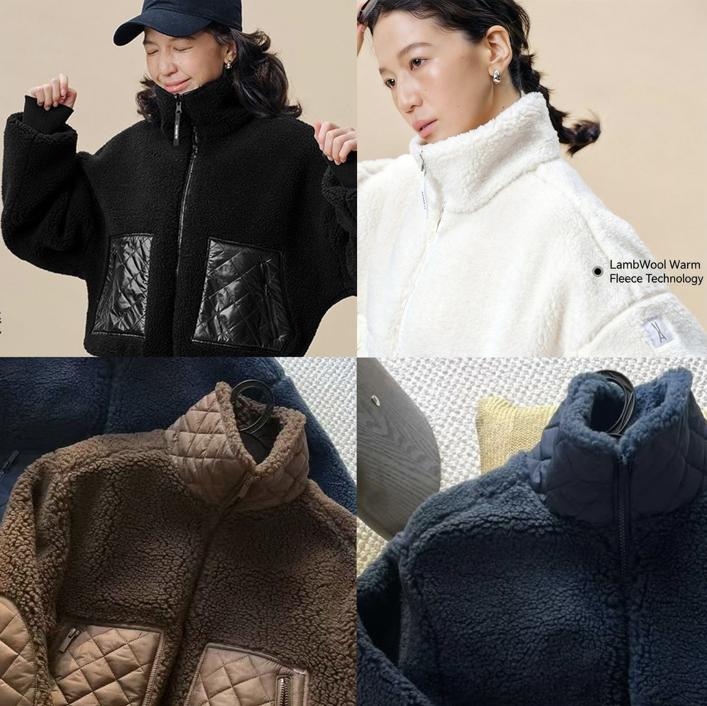 2025 New Fur Alfur Alofleece Women Aljacket Faux Thick Winter Short Yoga Designer Jacket Wool Stand-Up Collar Warm Outdoor Casual Zipper Outwear Coa