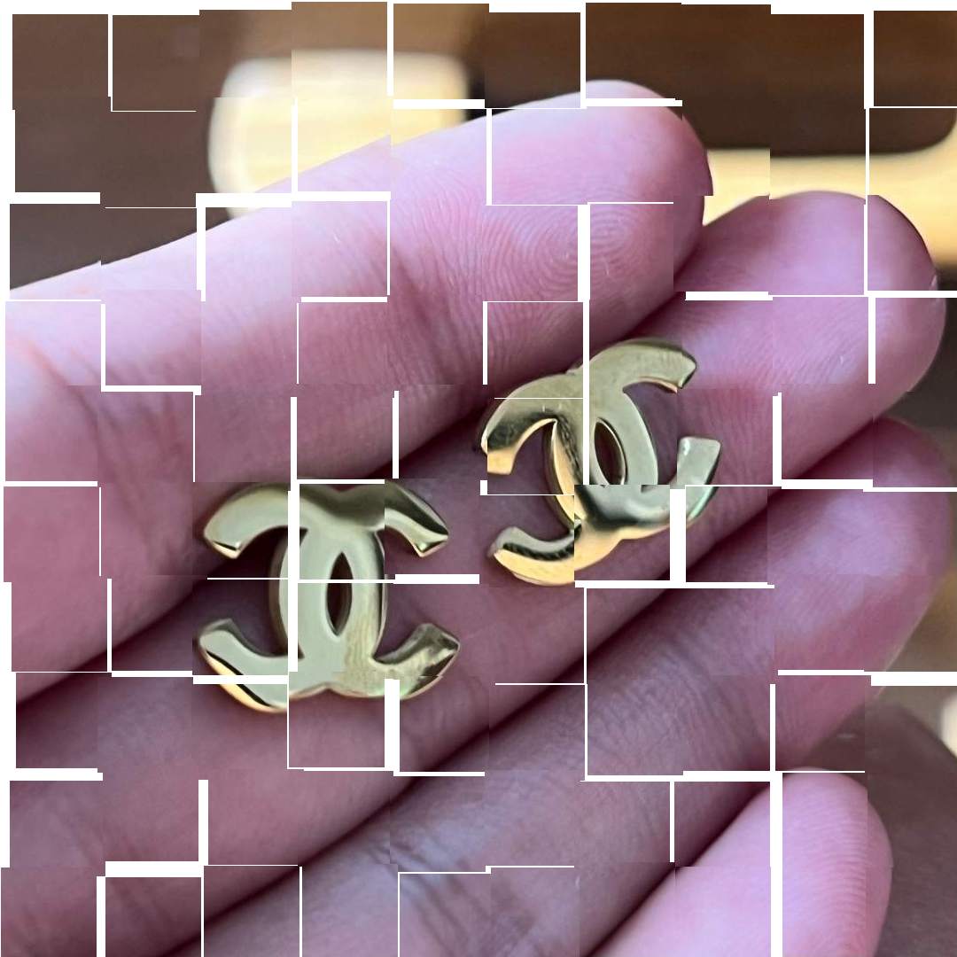 1.2cm 1.5cm 316L Stainless Steel C stud Earring high mirror designer small heart letter 18k rose Gold Silver studs Earrings Woman Girl Wedding Party