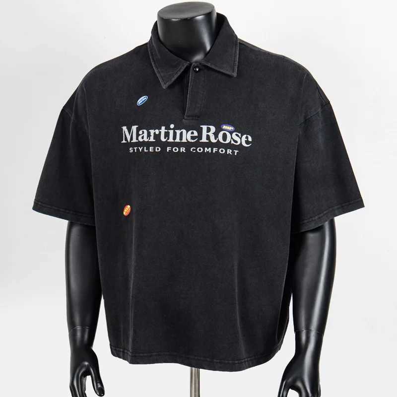 2026 New High Street Trend Brand American Style Mens Womens Martine Rose Short Sleeved High Quality Summer Top Stock C260610