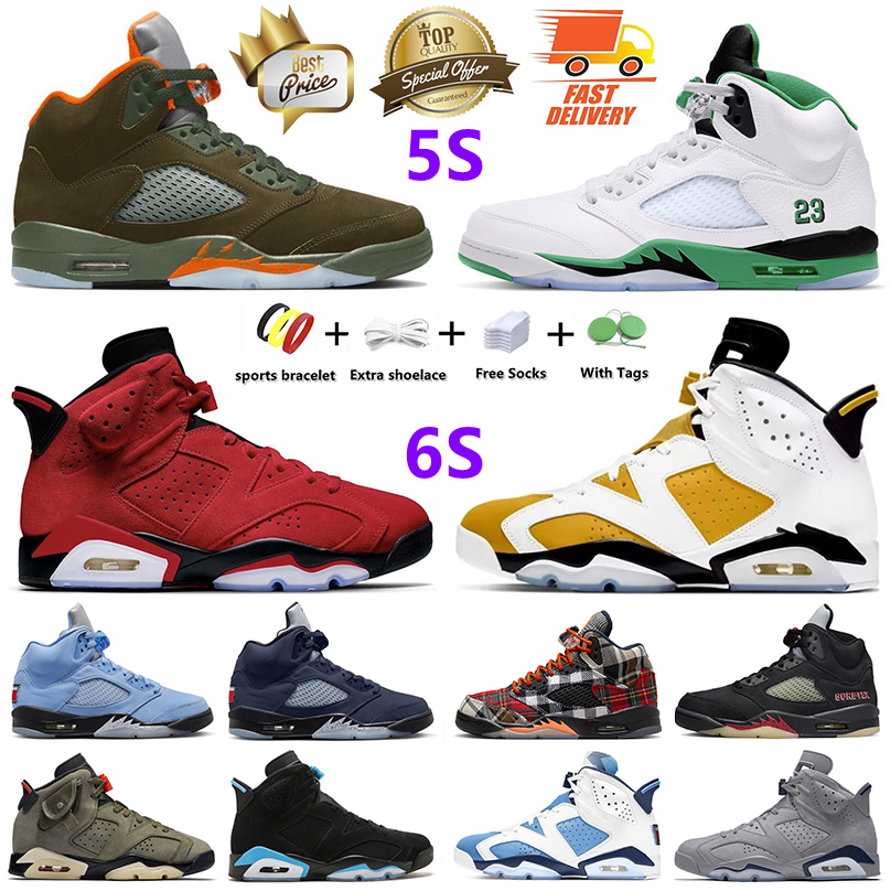 6s with box designer shoes men basketball shoes Red Oreo Cap and Gown Black Infrared trainers Carmine sneakers Metallic Silver Sports Shoes Sport-image-996047699