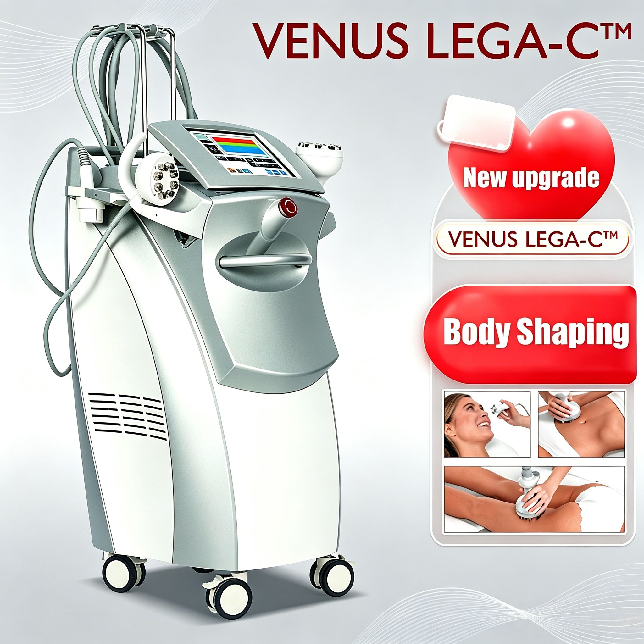 Professional Body Contouring Device with Adjustable Negative Pressure VariPulse Technology Firm Loose Skin Reduce Cellulite Stretch Marks Salon U-image-1109869563