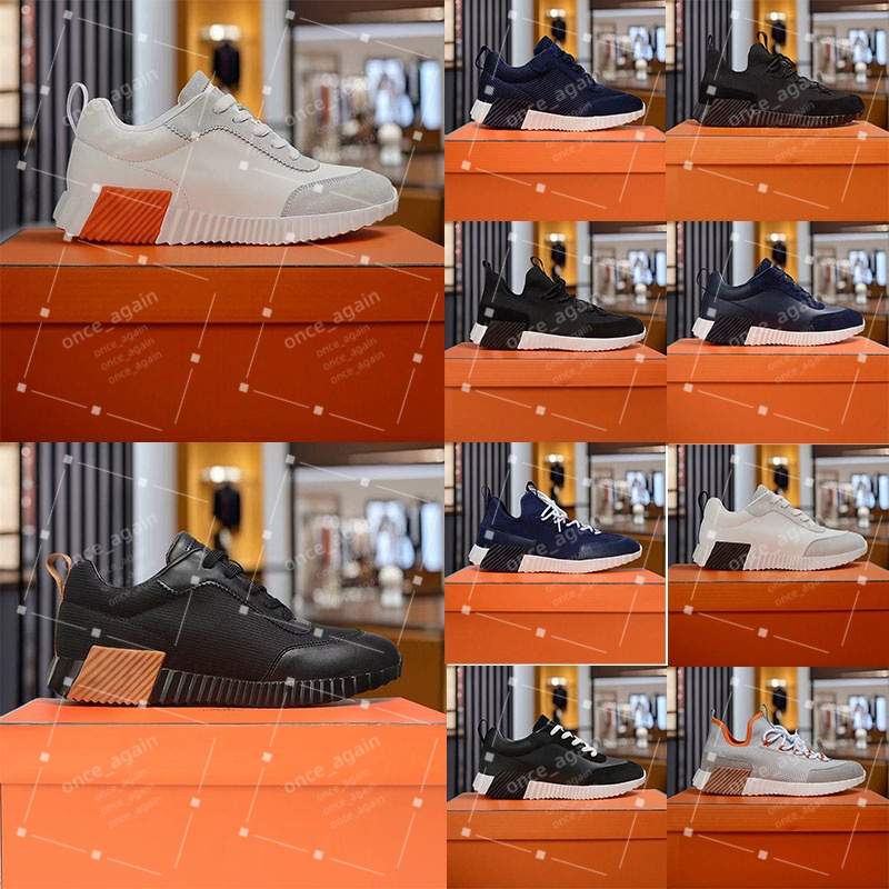 Baskets Hermès Bouncing en tissu technique - Sneakers de luxe femme et homme
