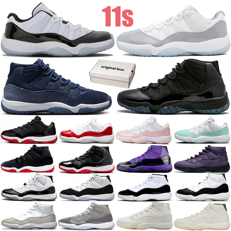Designer 11 Chaussures de basket-ball 11s hommes femmes Casquette et robe Bred Gratitude Napolitaine Cérémonie de clôture rouge Tenue quotidienne