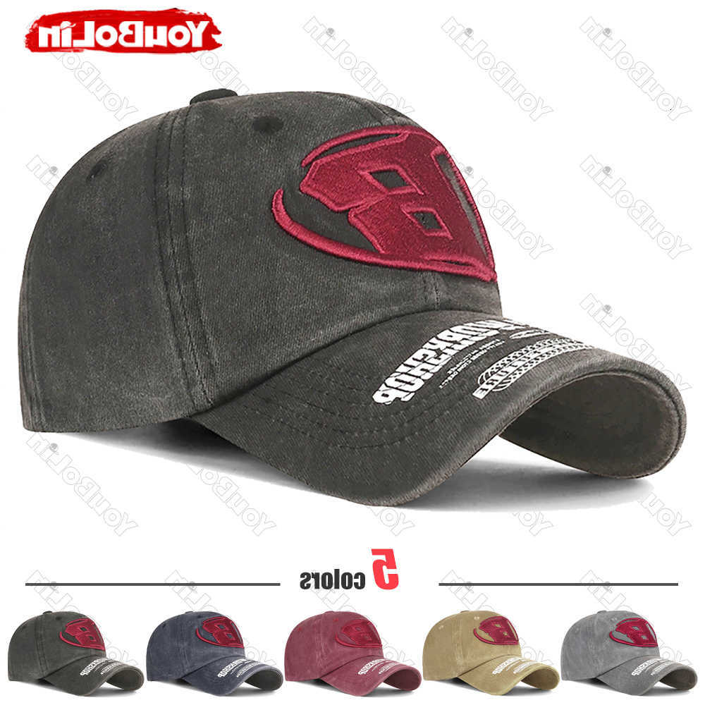 Washed Vintage Dad Soft Hat Top Baseball Mens Womens Summer Sun Hats UV Protection Casual Outdoor Trucker Hat M260611
