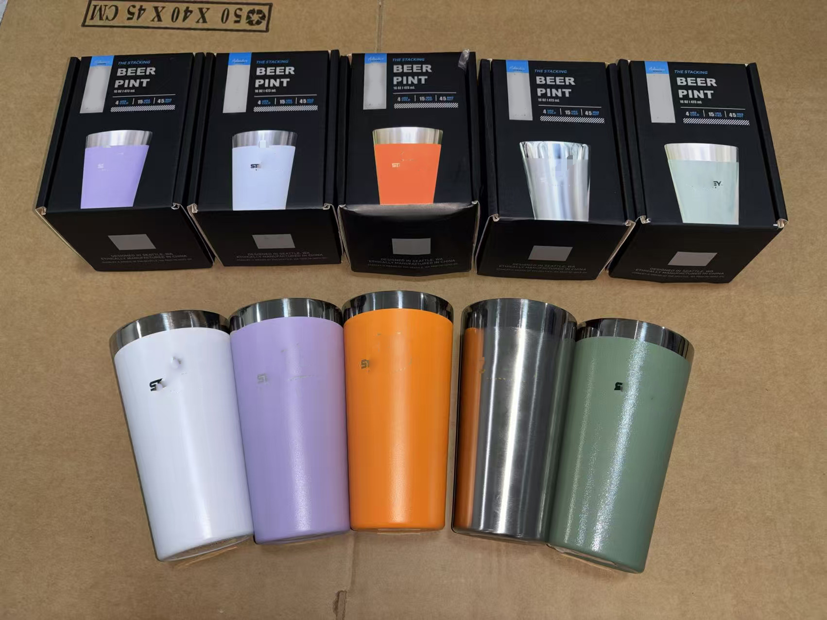 Stainless Steel Vacuum Double-Wall Insulated Hot & Cold Coffee Travel Mug - Leakproof Portable Stylish & Aesthetic Tumbler