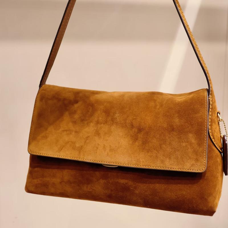 Commerce extérieur nouveau sac en velours en daim couleur unie grande capacité sac de travail Chelsea femmes nouveaux sacs à bandoulière sous les