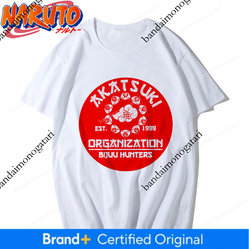 Summer Foreign Trade Naruto Anime Cartoon Print Pattern Round Neck Casual Men's Short-Sleeve T-Shirt Ee66