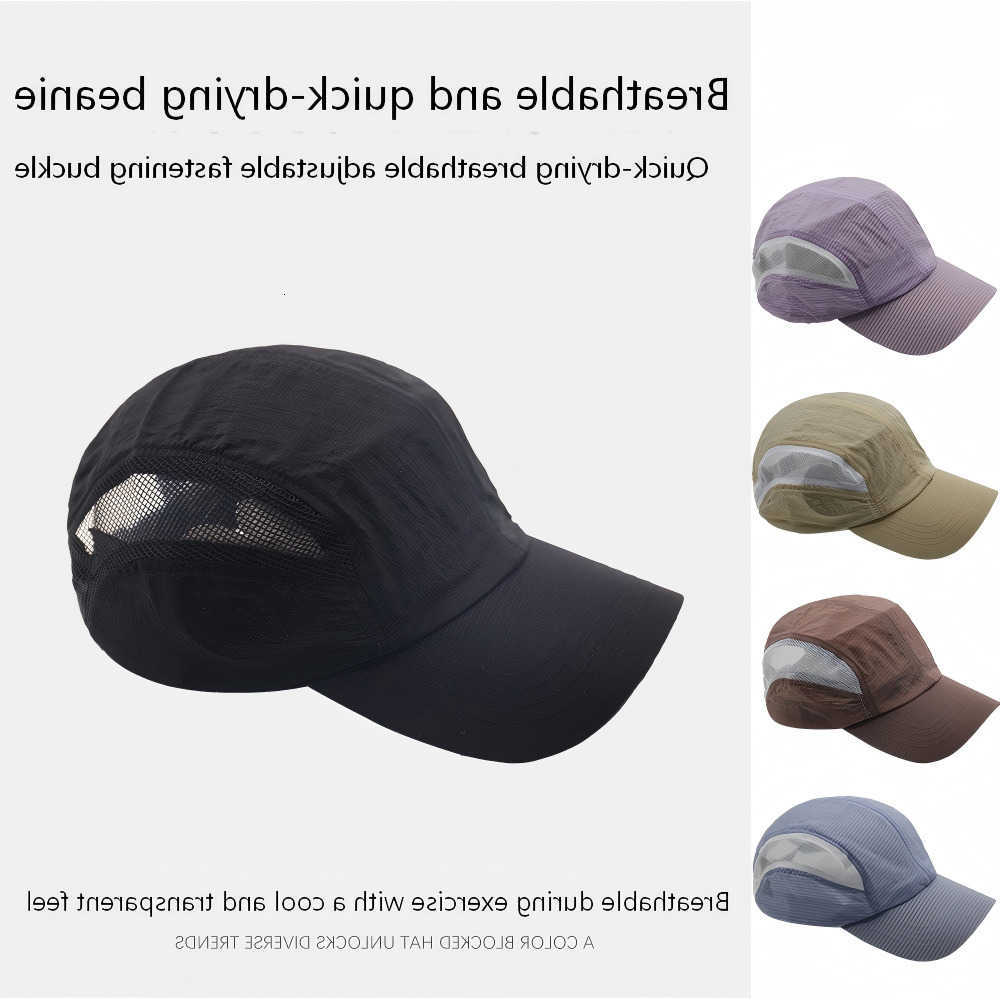 Dry Mesh Baseball Quick Lightweight Breathable UV Protection Peaked Hat Unisex for Outdoor Camping Hiking Travel Casual M260611