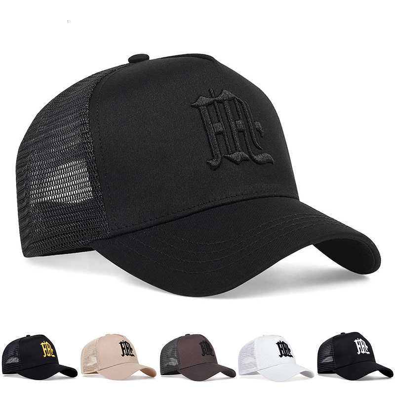 Embroidery Letter Unisex Baseball Gothic Net Caps Spring and Summer Outdoor Adjustable Casual Hats Sunscreen Hat M260611