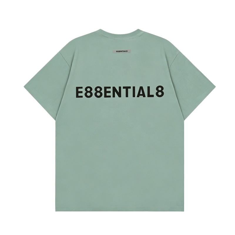 Camisas de diseñador para hombres, camiseta de algodón con cuello redondo y logotipo ES en la espalda, camiseta holgada de estilo urbano de gran tam