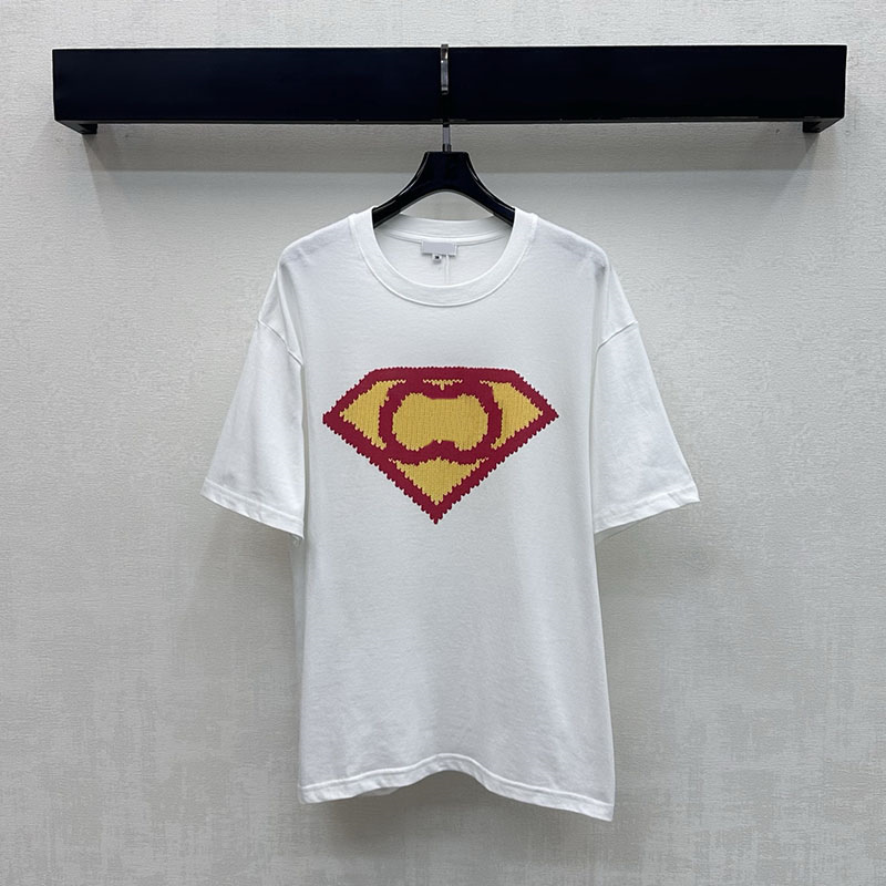 Vintage White Tees for Women Designer Short Sleeve Sporty Top Summer Casual Daily Street Style t Shirt-image-960211051