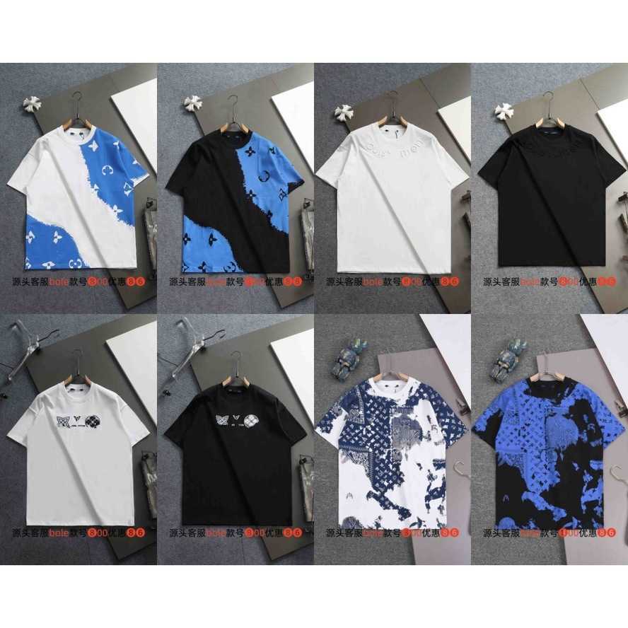 Correct version High-end version of the LV 26S new classic cotton casual loose short-sleeve t-shirt unisex{category}