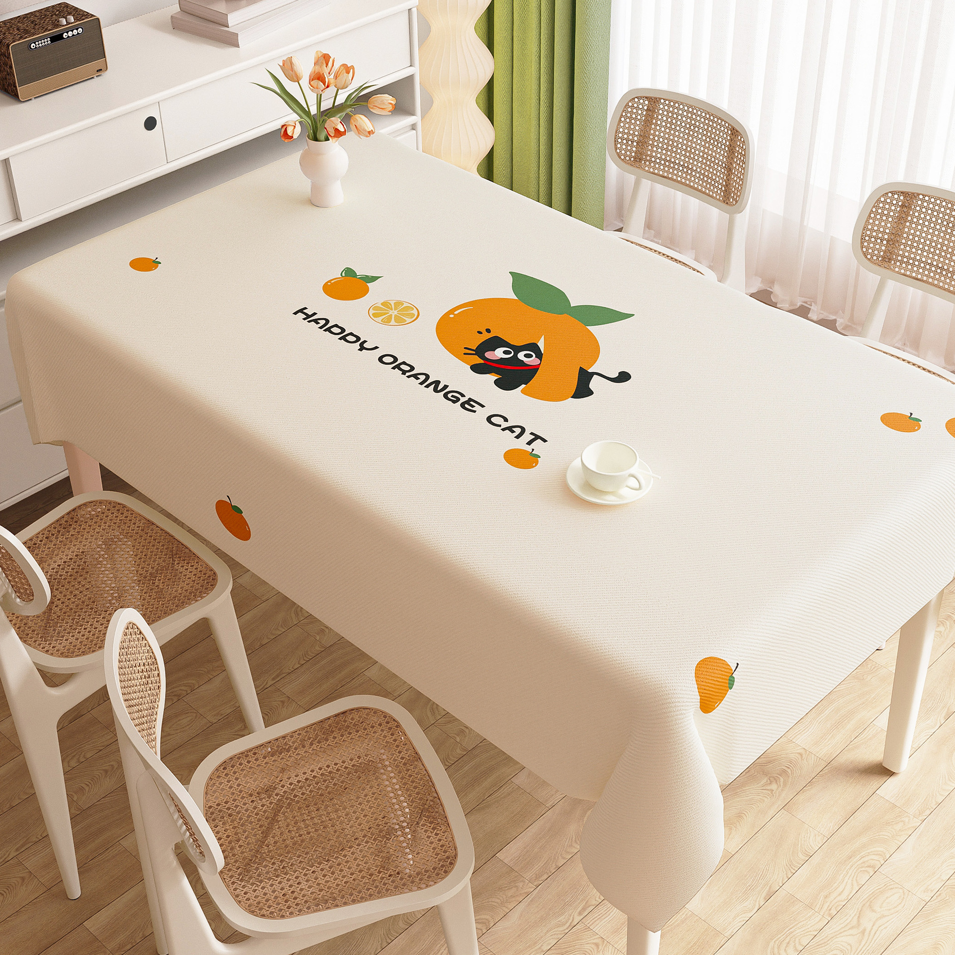 YL-38792 Customized minimalist style thickened satin hotel tablecloth, solid color, high-end round tablecloth.-image-1110286589