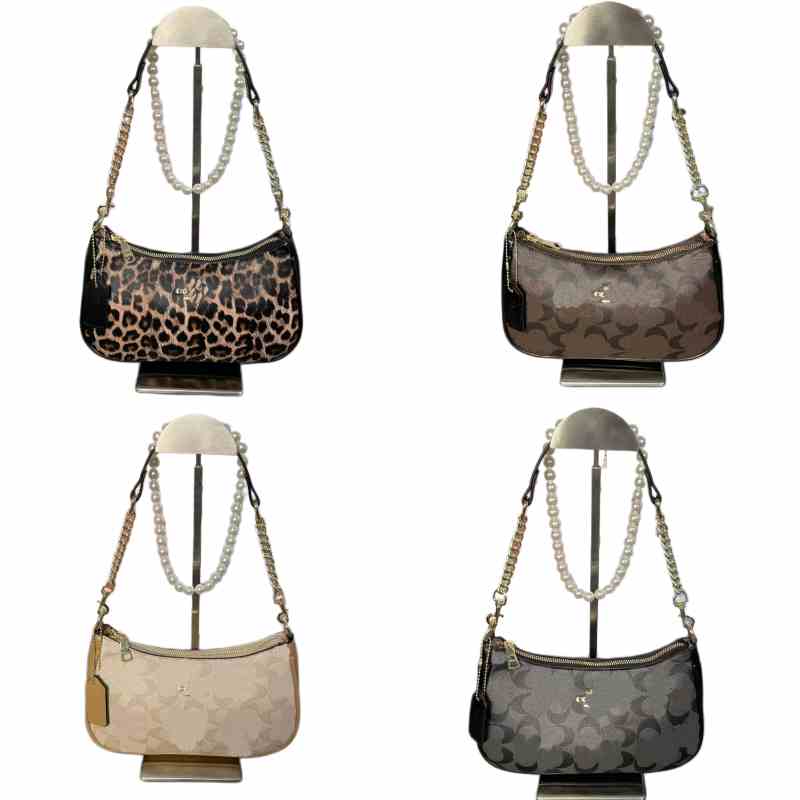 Versatile half moon teri designer bag underarm shoulder bags for women luxury letter metal chain crossbody handbag fashionable elegant zipper new-image-1112825447