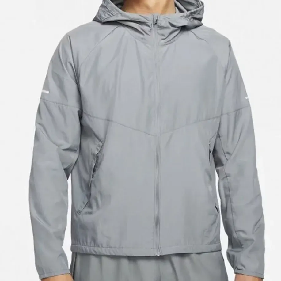 Mens jackets Men's hooded jackets windbreaker windproof sportswear lightweight gym jogging sport running jacket jogger hoodie coat sun protecti
