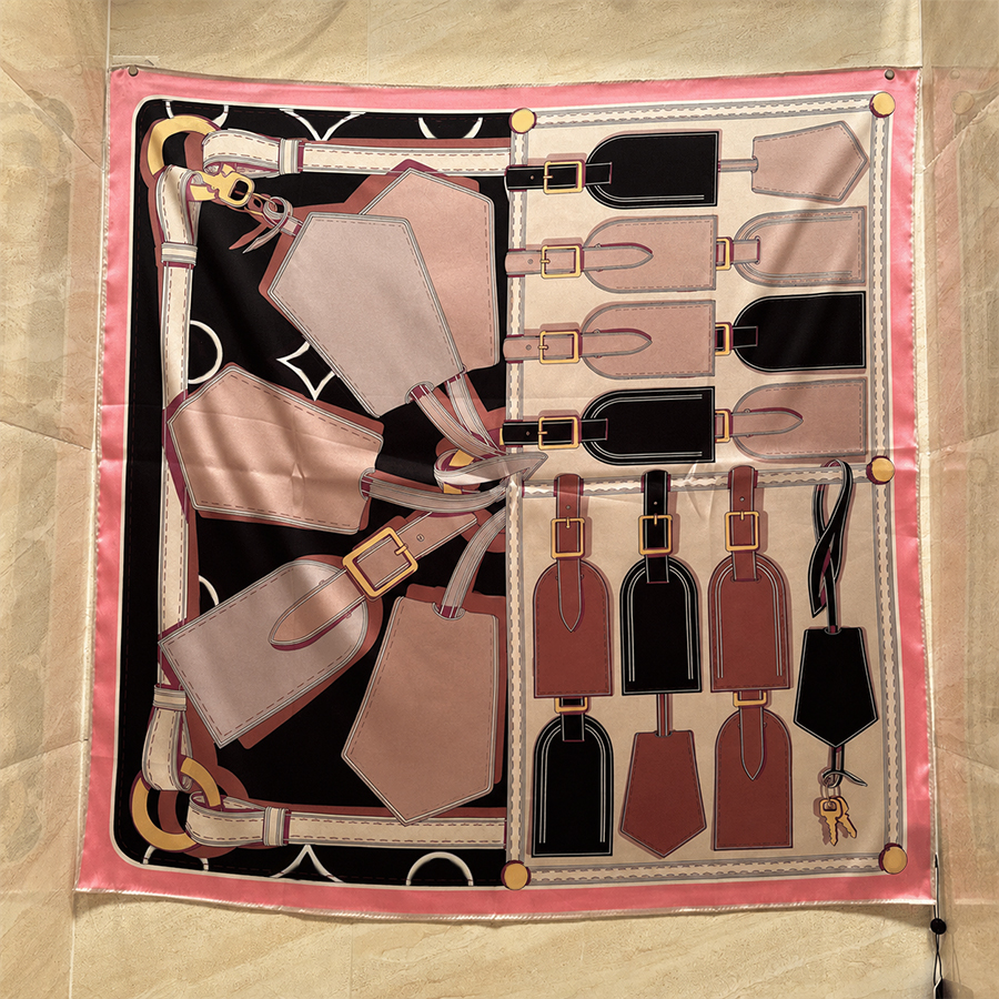 Écharpe en cachemire de créateur Echarpe Lettre de luxe Foulard en soie Foulard pour femme Lettre de luxe Foulard imprimé Lettre classique Motif