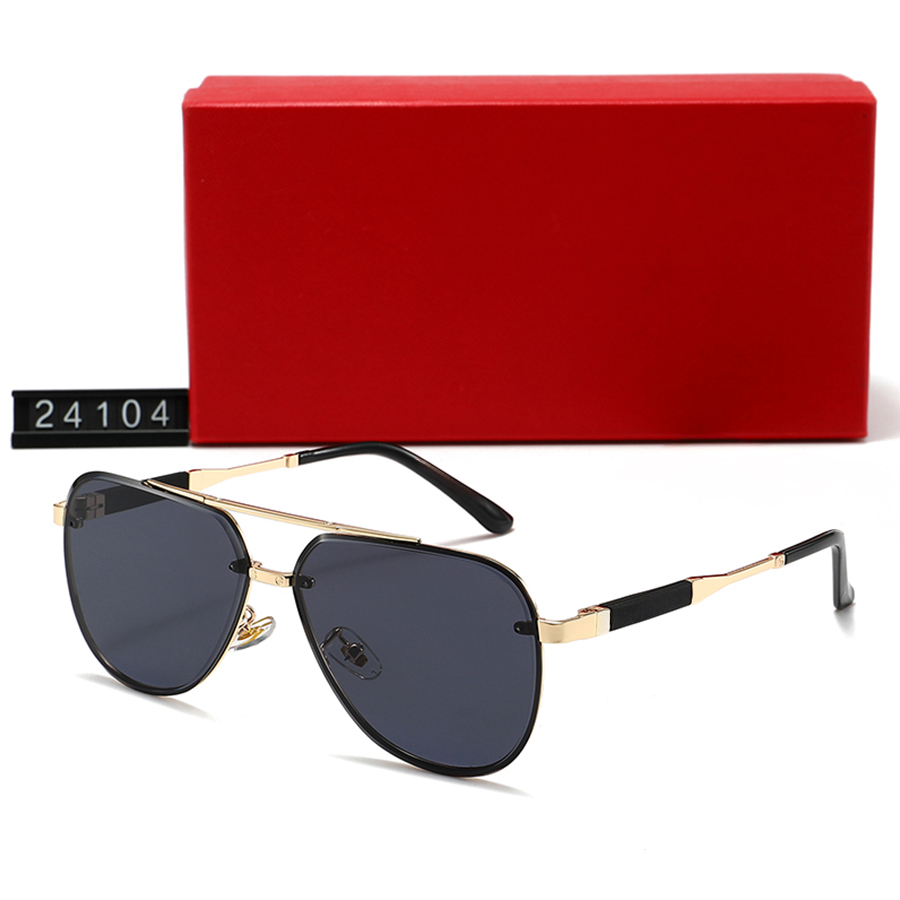 Designer Sunglasses Frames Trendy Plain Glasses Classic Element Fashion Eyeglasses Decorative Full Frame UV400 Man Woman Top Quality