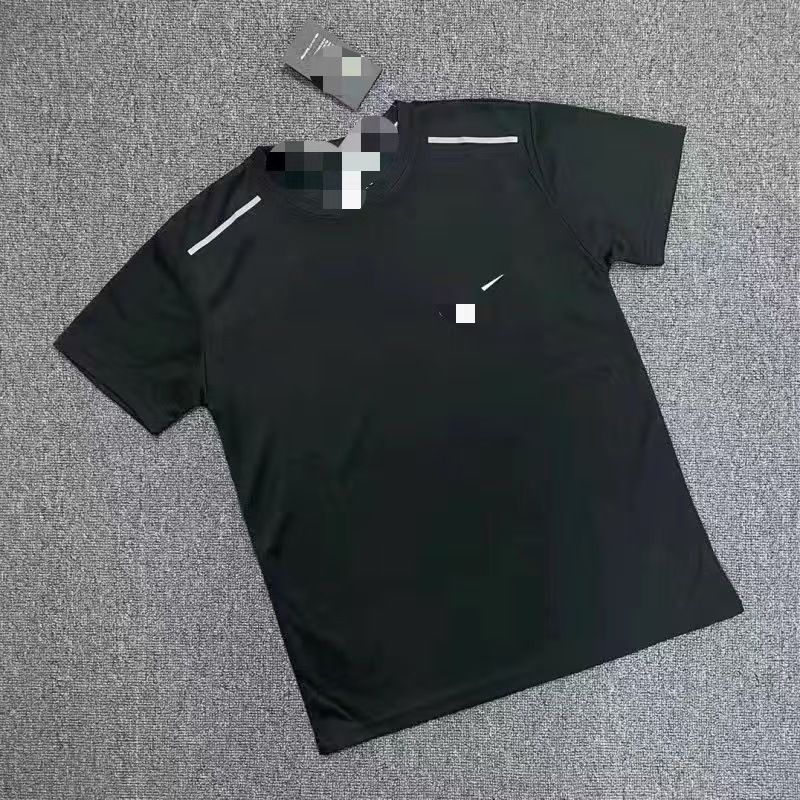 Unisex Ice Silk Quick Dry Short Sleeve Running T-Shirt Lightweight Performance Athletic Top for Track Field Training Wholesale