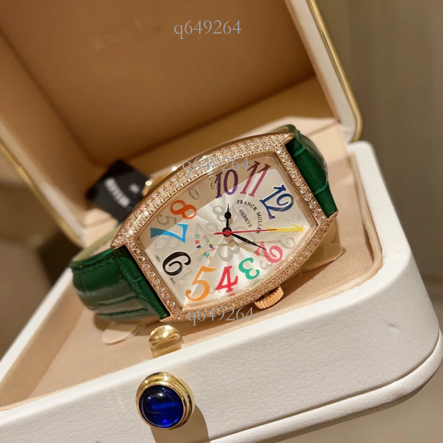 franck Watches Moissanite Watch Iced Out Women watch franck mull watch High Quality Swiss Quartz Movement Uhren Full Diamond Reloj Bust Down Montre