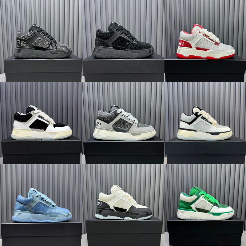 MA1 12A MA shoes Mirror-quality crystal skyline Designer best-sellingcouple shoe men women classic 90s west coastskate new retro basketball style sh