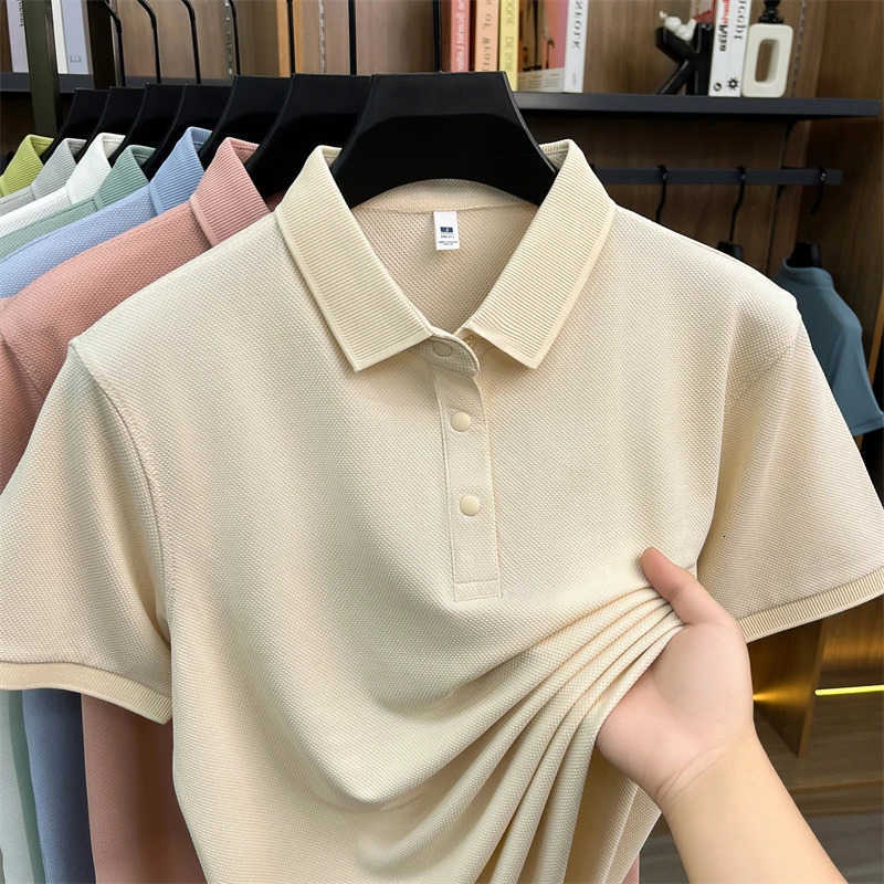 Waffle Knit Shirts Mens Classic Collared Short Sleeve Casual Business Tops Soft Comfortable Breathable Shirts for Men M260612