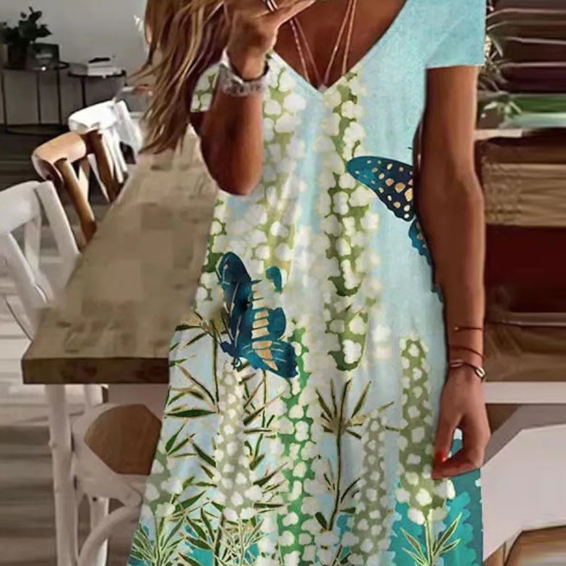 Luxury Women Top Designer Dress Outdoor Beach Leisure Summer Hot Selling New Style Loose Comfortable Lightweight Breathable Sexy Fishtail Skirt Tren
