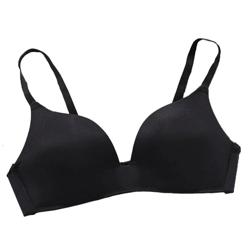 Sexy Women Seamless Bra No Wire Push Up Underwear Girls Students Breathable Thin 10 Colors Bras Females Gathered 260610