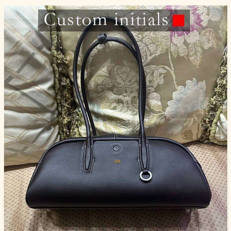 Custom Initials Bags For Women Luxury Designer Handbags And Purses New In PU Button Top Handle Long Strip Underarm Shoulder Suotong260612