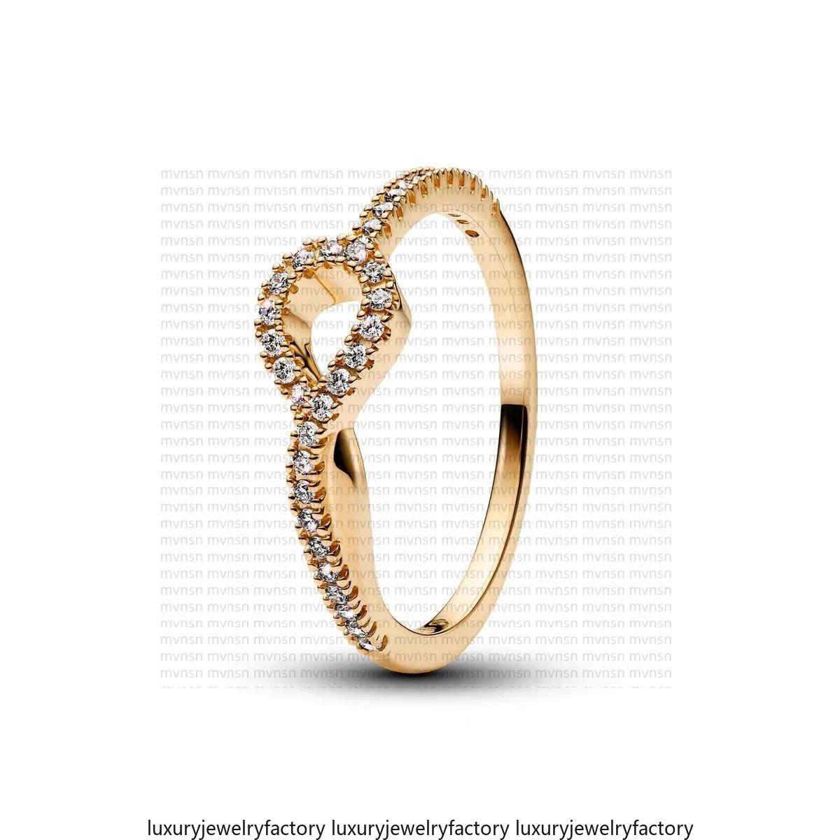 rings designer for women Frozen Queen Wings Open Ring Wedding rings with box senior Sparkling Pink Clear Bow Butterfly Bold diamond Ring Luxury Jewe