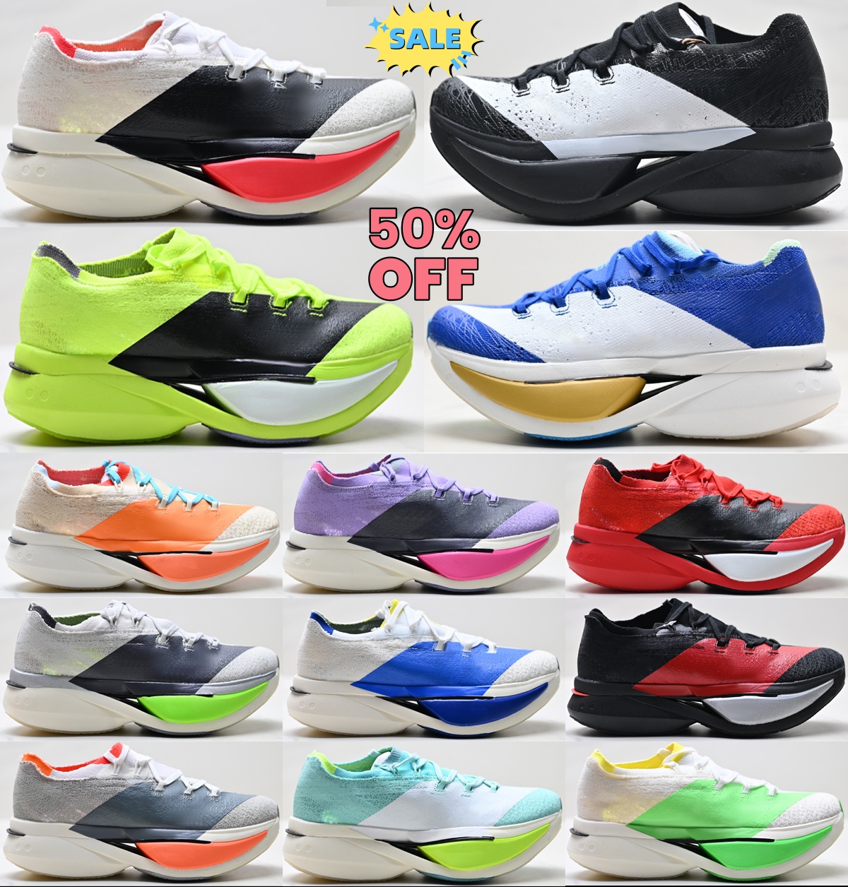 10A adizeroes peimes X3.0 strung Designer running shoes 2026 new thick sole cushioning Hollow midsole design men women sneakers top-tier marathon jo