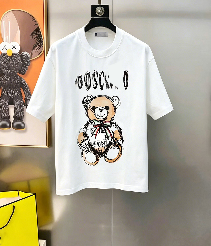 Men's 2026 New Arrival Short Sleeve T-Shirt Trendy Fashion Versatile Colorful Cat Cartoon Print Loose Casual Daily Summer Crew Neck Top men t s