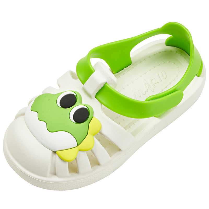 Cheerful New Soft Custom Kids Slides Lightweight Slippers for Children Boys Girls Wear-Resisting Holey Comfortable L26061230JP