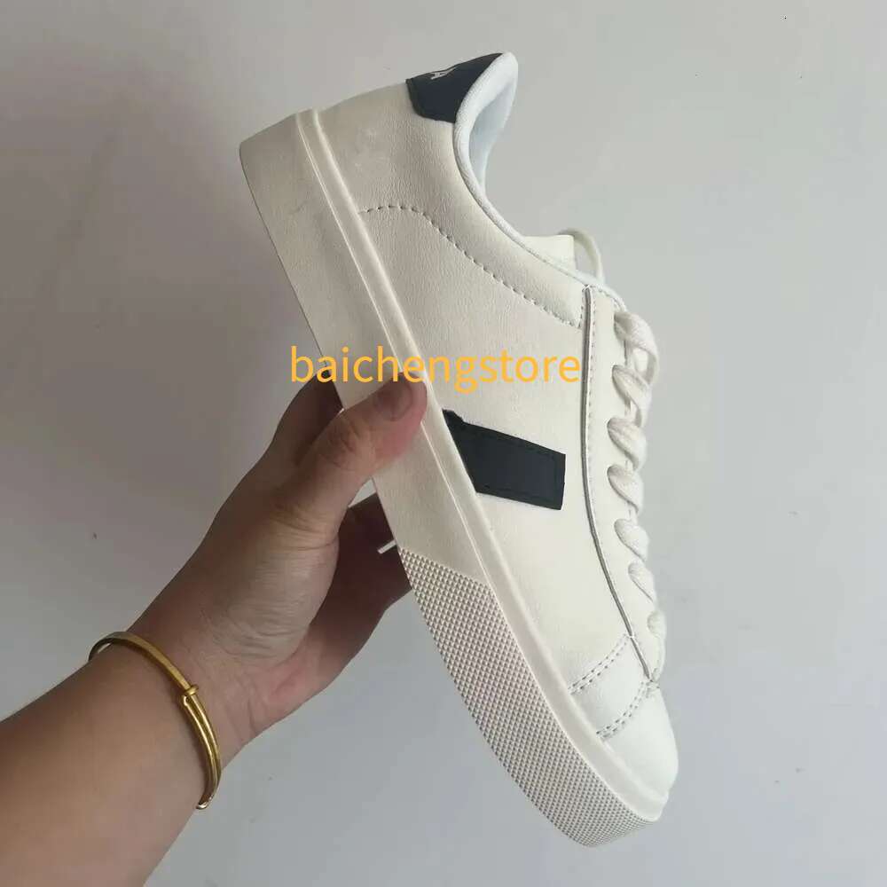 Casual French Brazil Green Earth Green Low-carbon Life V Organic Cotton Flats Platform Sneakers Women Classic White Designer Shoes Mens Trainers C4
