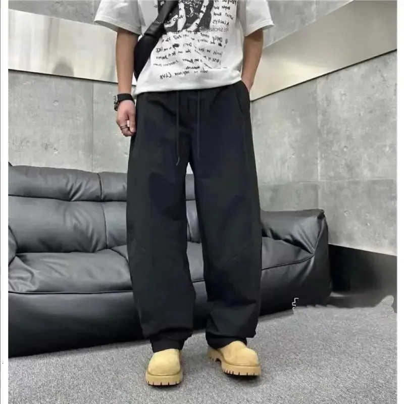 Cargo Summer Pants for Man Mens Clothing Work Trousers Tactical Boots Clothes Techwear Amekaji Flared Jeans S260612